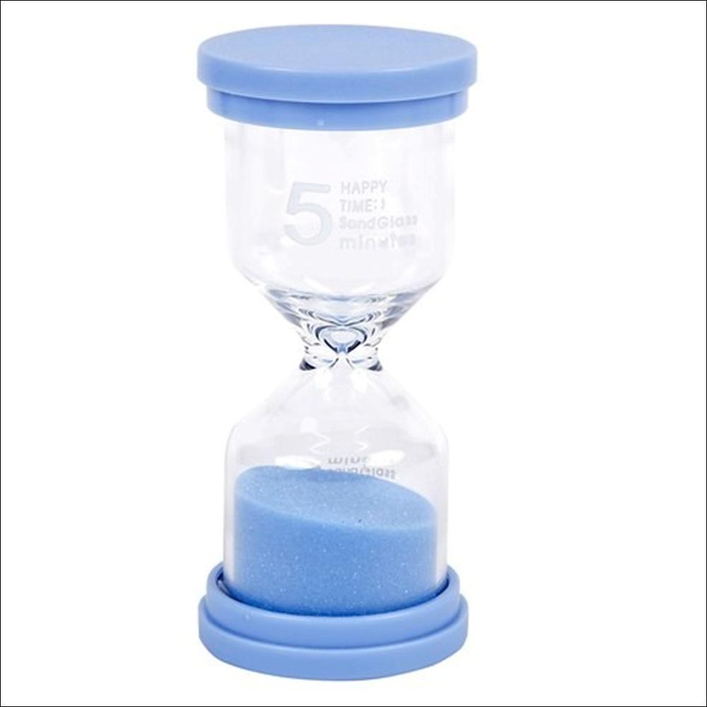 Desktop Sand Timer - 3 Minutes (Blue/Green/Pink/Yellow)