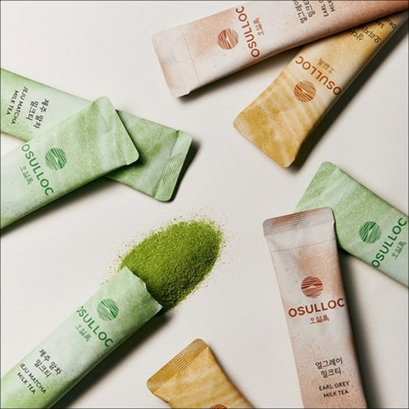 OSULLOC JEJU Matcha Milk Tea 200g (10 sticks x 20g)
