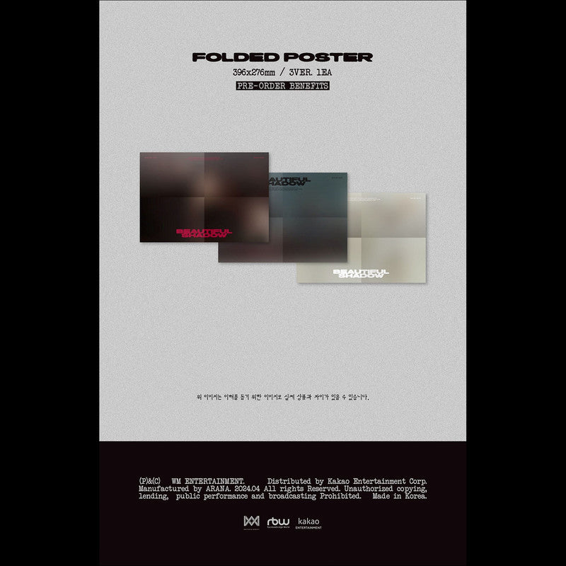 ONF - BEAUTIFUL SHADOW 8th Mini Album