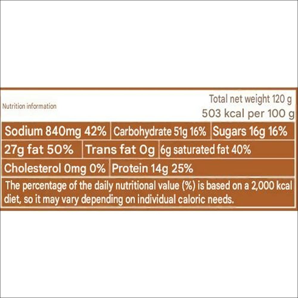 HBAF Caramel Salted Almond & Pretzels 120g x 1pack / 2pack / 3pack