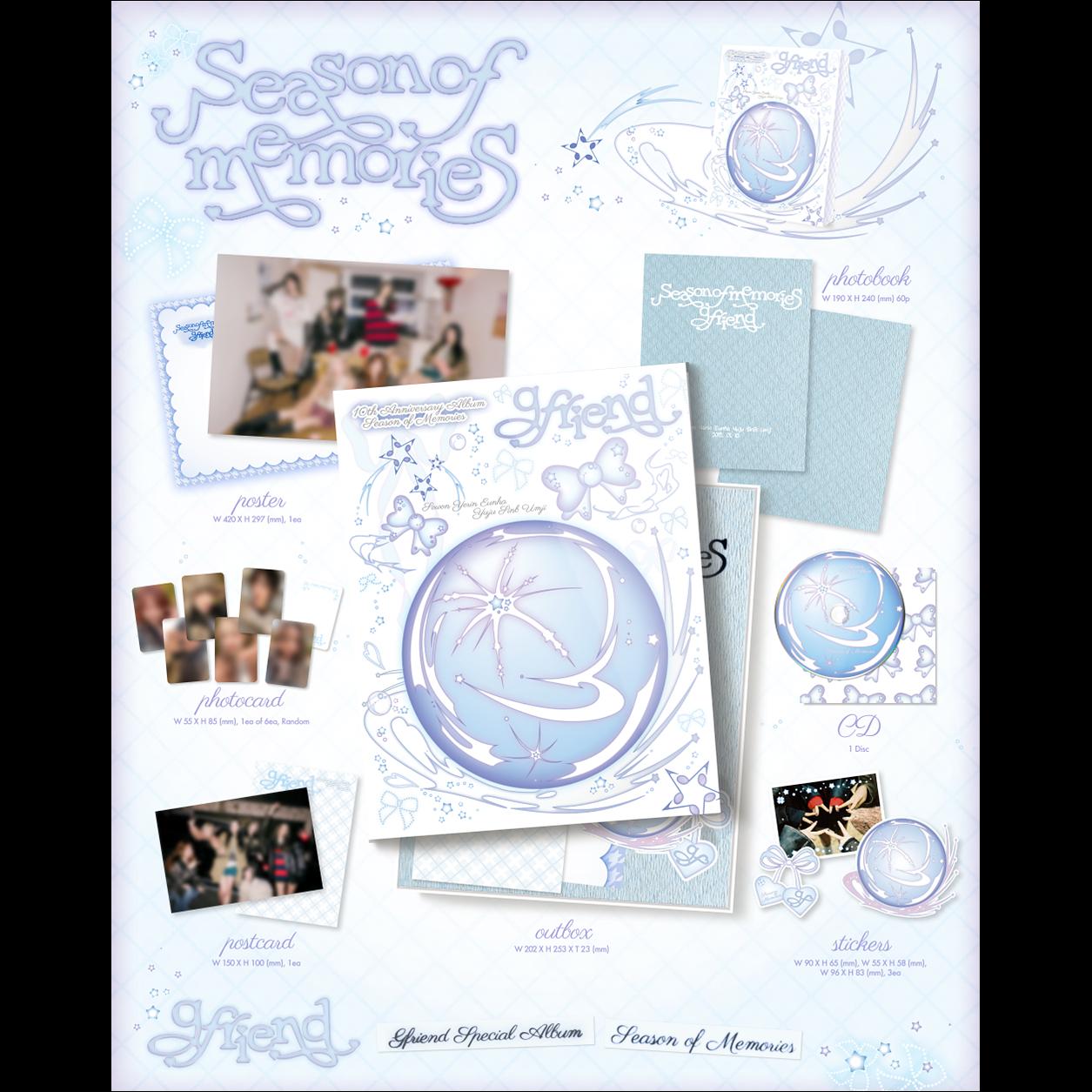 GFRIEND - Season of Memories Special Album
