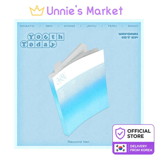VAYONN 1ST EP 'Youth Today' (Record Ver.) + Free Gift