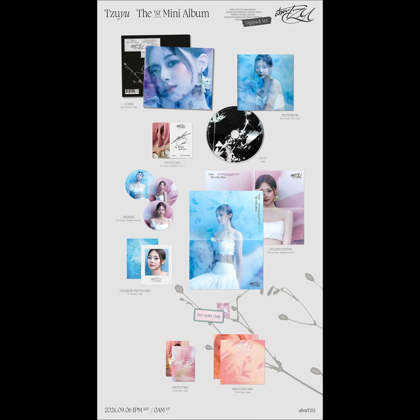Tzuyu (TWICE) about TZU (Digipack ver.)