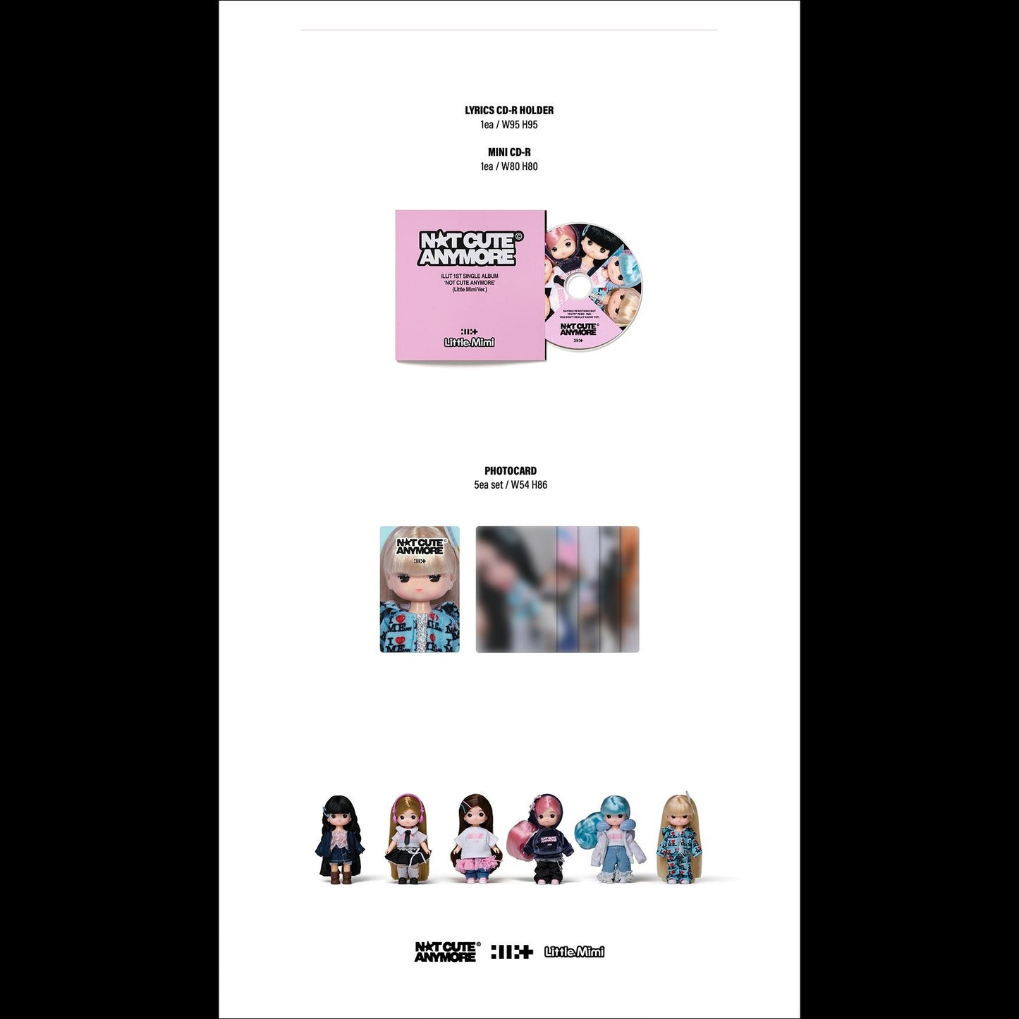 ILLIT - NOT CUTE ANYMORE (Little Mimi Ver.) + Free Gift
