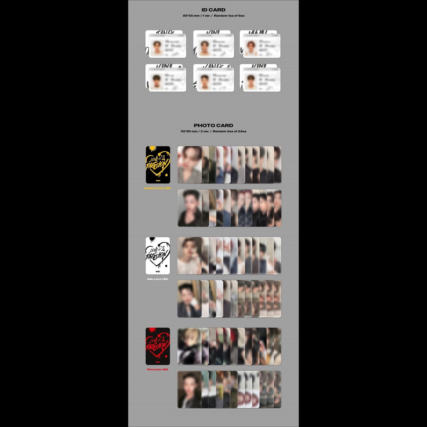 WEi Love Pt.2 : Passion 5th Mini Album