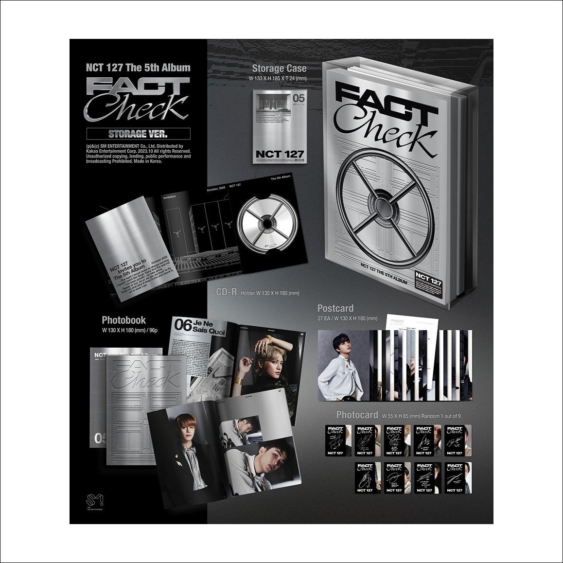 NCT 127 - Fact Check Storage (Photo Case Ver.)