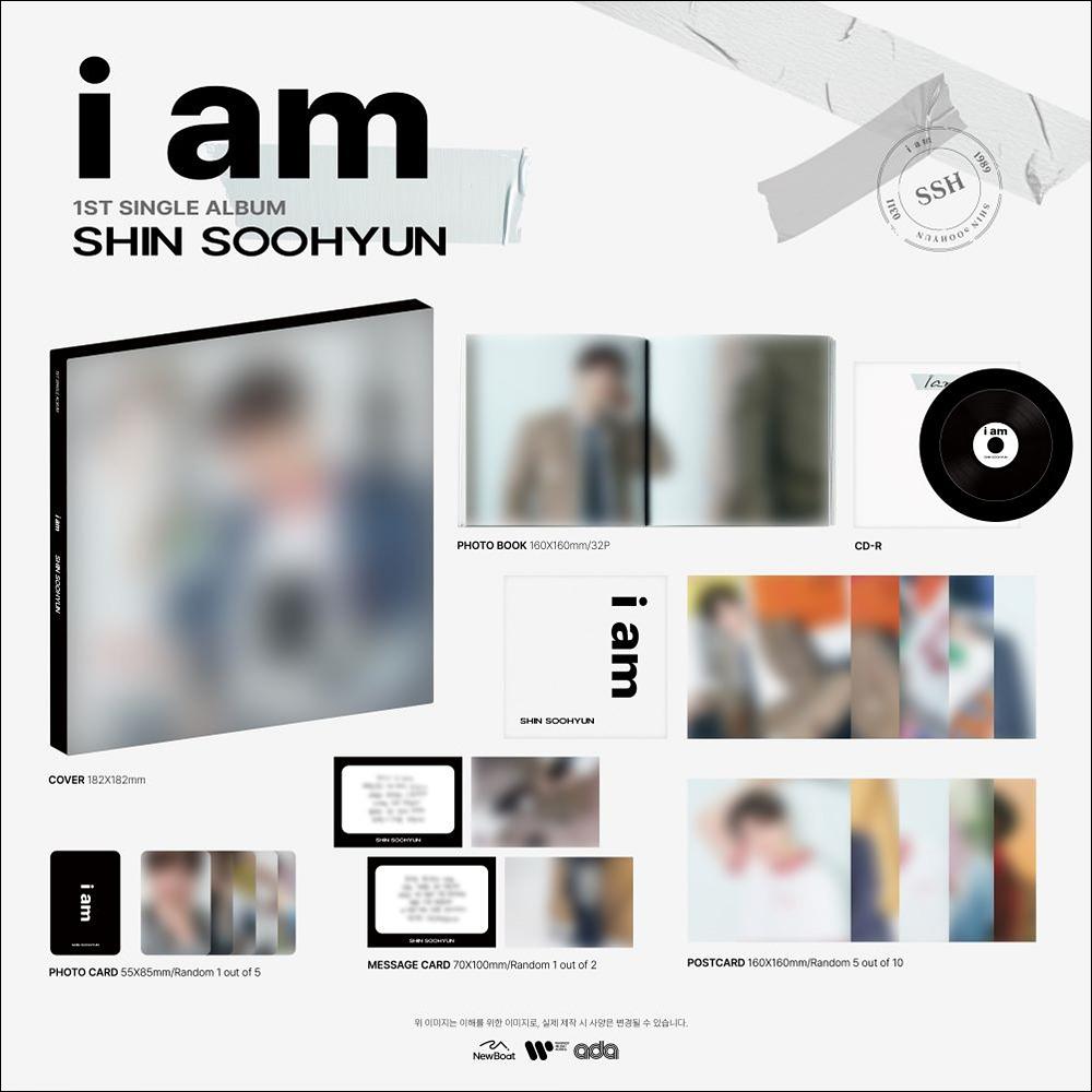 SHIN SOOHYUN (UKISS) - I AM 1st Single Album