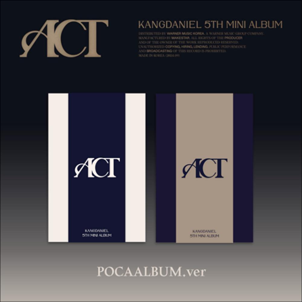 KANGDANIEL - ACT POCA ALBUM (A VER., B VER.)