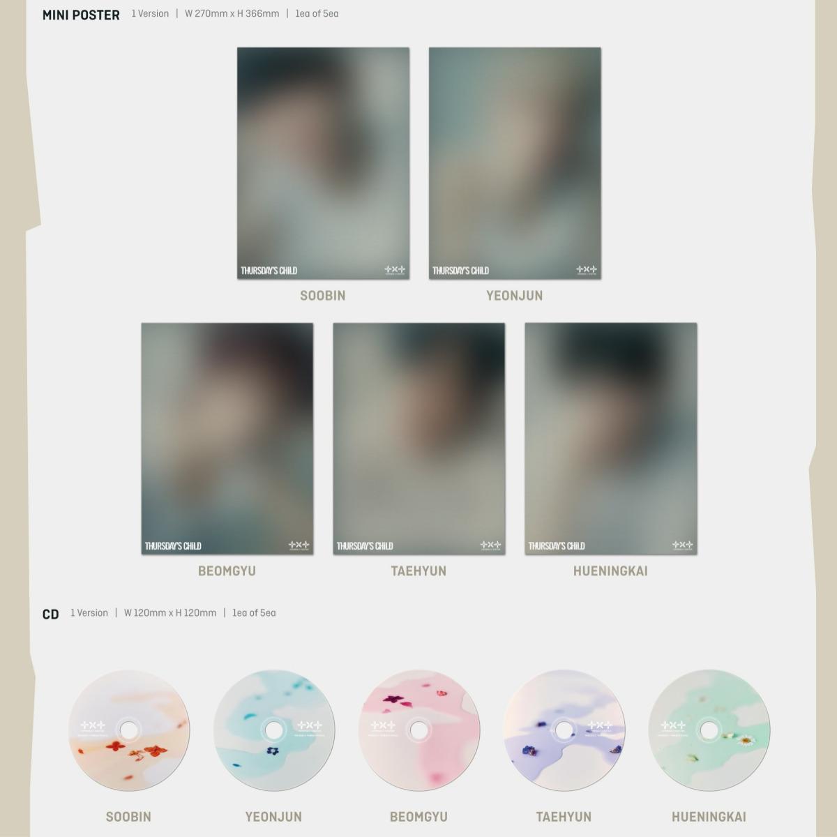 TXT minisode 2: Thursday's Child TEAR ver. Album