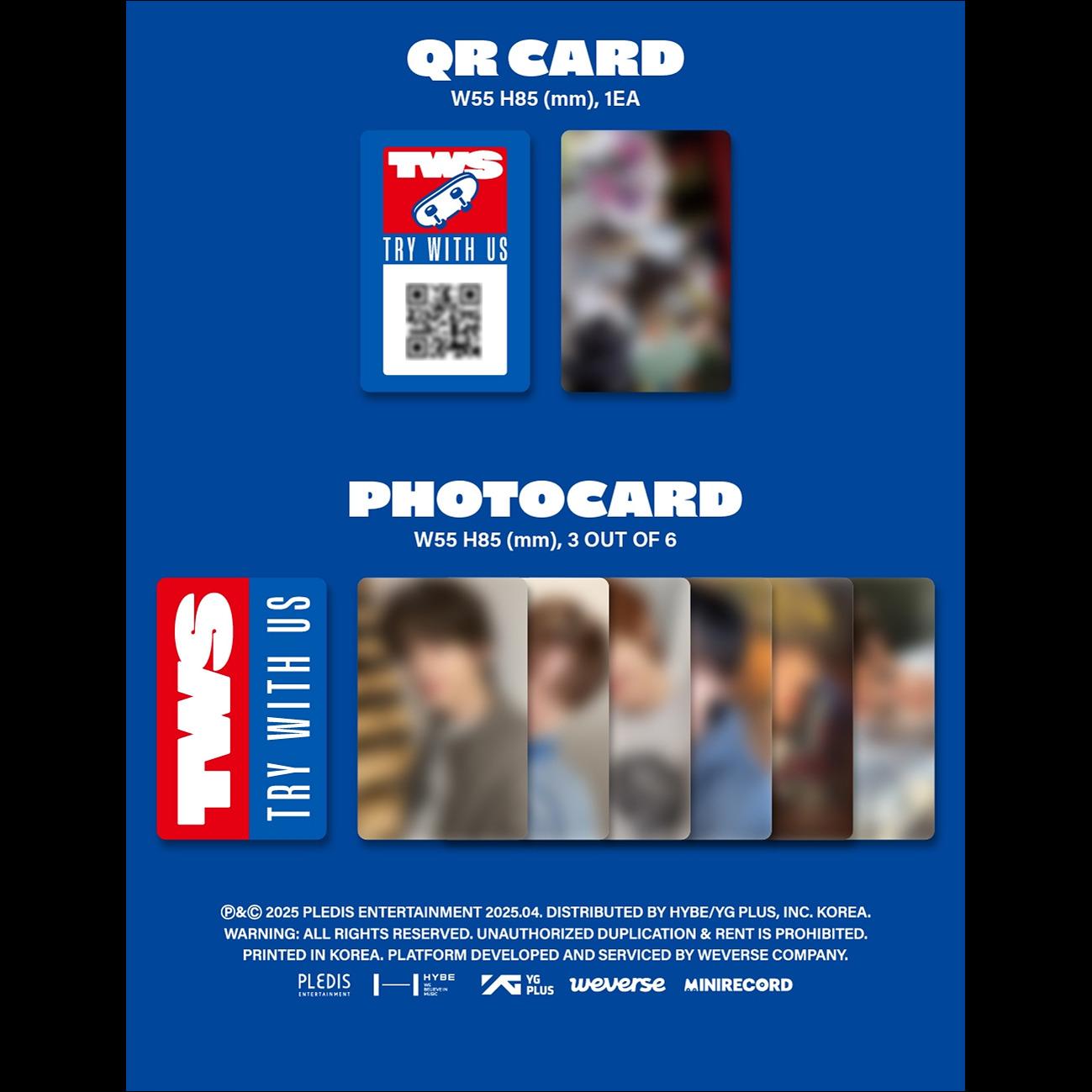 TWS - TRY WITH US Weverse Albums ver. 3rd Mini Album