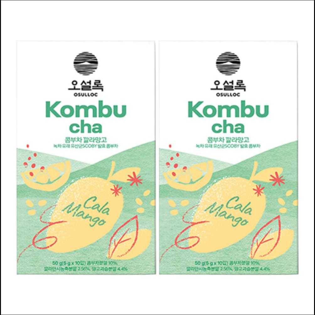 OSULLOC Kombucha Calamansi Mango Tea