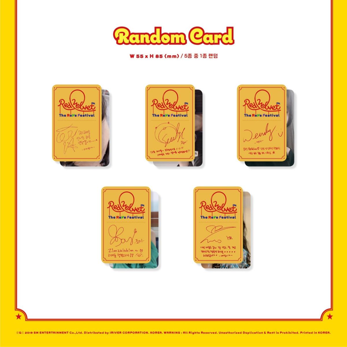 Red Velvet - The ReVe Festival Day 1 Guide Book ver.