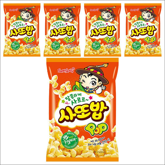 Samyang Sattobap (Sweet & Salty Corn Puff) 67g