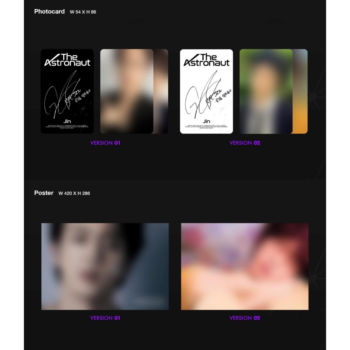 BTS JIN The Astronaut Album
