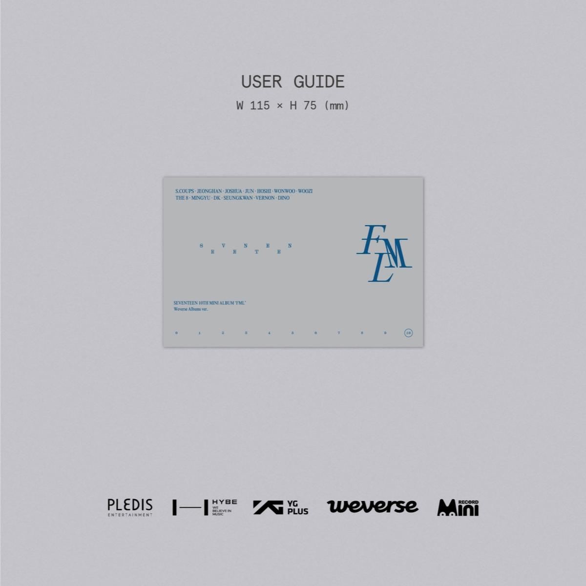 SEVENTEEN - FML Weverse Albums ver.