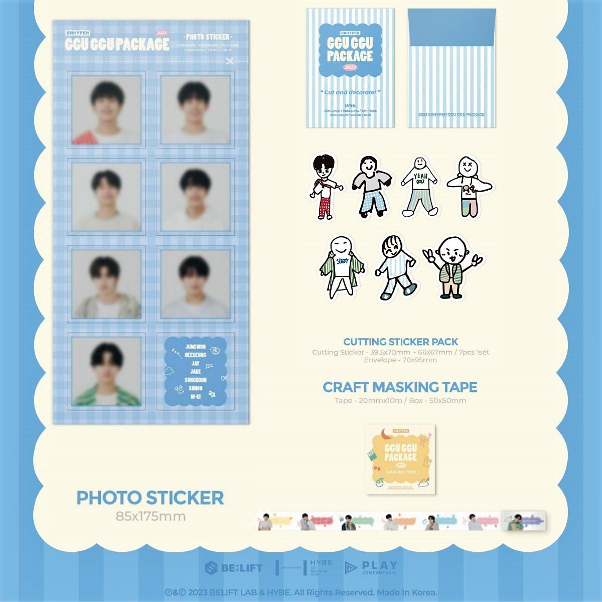 ENHYPEN 2023 GGU GGU PACKAGE (WEVERSE POB Option)