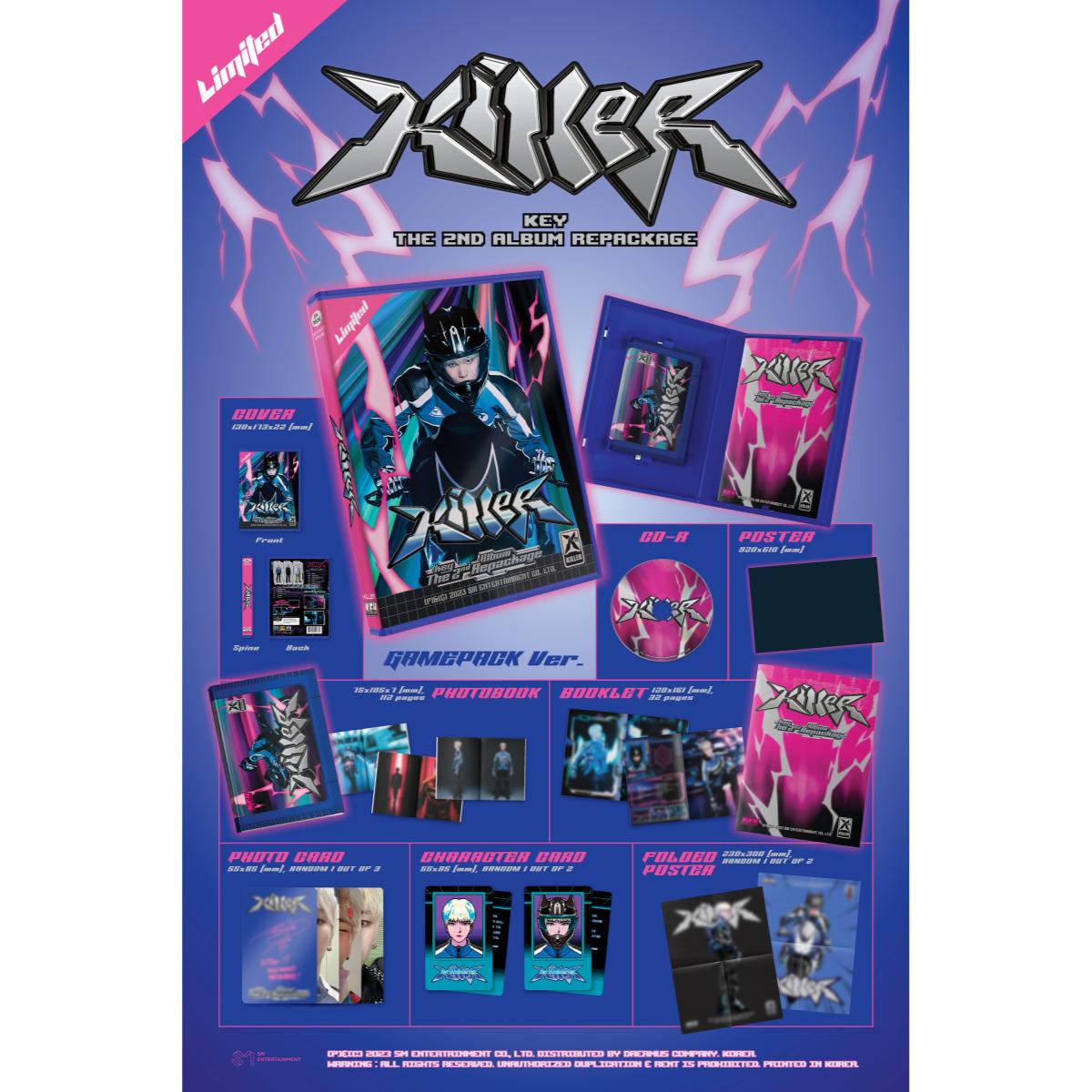 KEY(SHINee) Killer GAMEPACK (Case) (Limited) Ver.