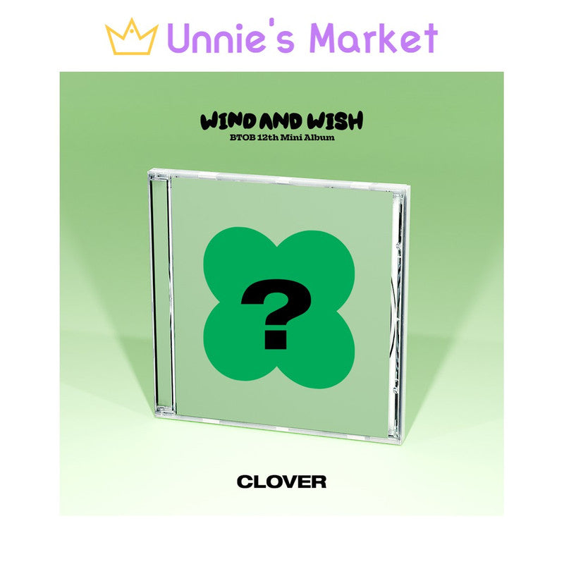 BTOB WIND AND WISH CLOVER Ver. 12th Mini Album