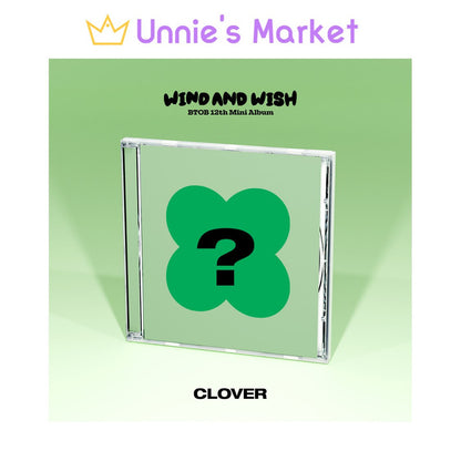 BTOB WIND AND WISH CLOVER Ver. 12th Mini Album