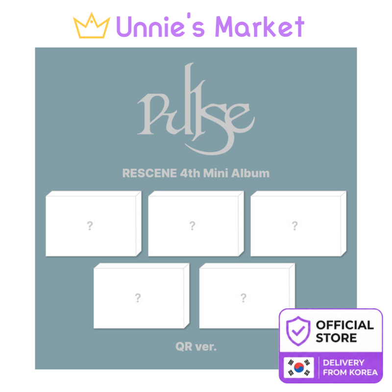 [Pre-order] RESCENE 4th Mini Album PULSE QR Version Official Sealed K-pop Album + Free Gift