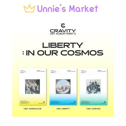 CRAVITY 1st Album Part.2 [LIBERTY : IN OUR COSMOS]