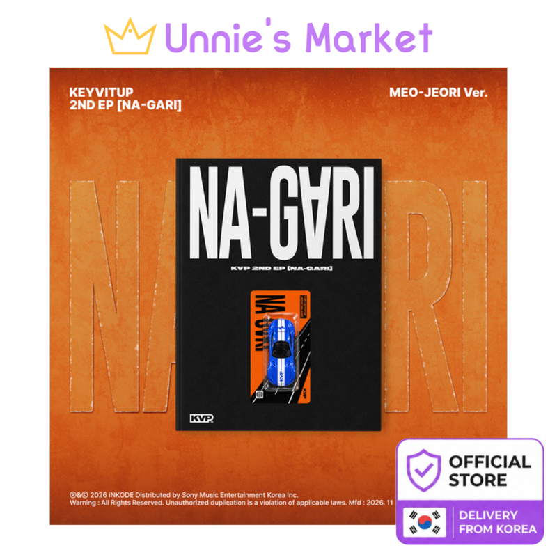 [Pre-order] KEYVITUP [NA-GARI] 2ND EP MEO-JEORI Version Official Sealed Album + Free Gift