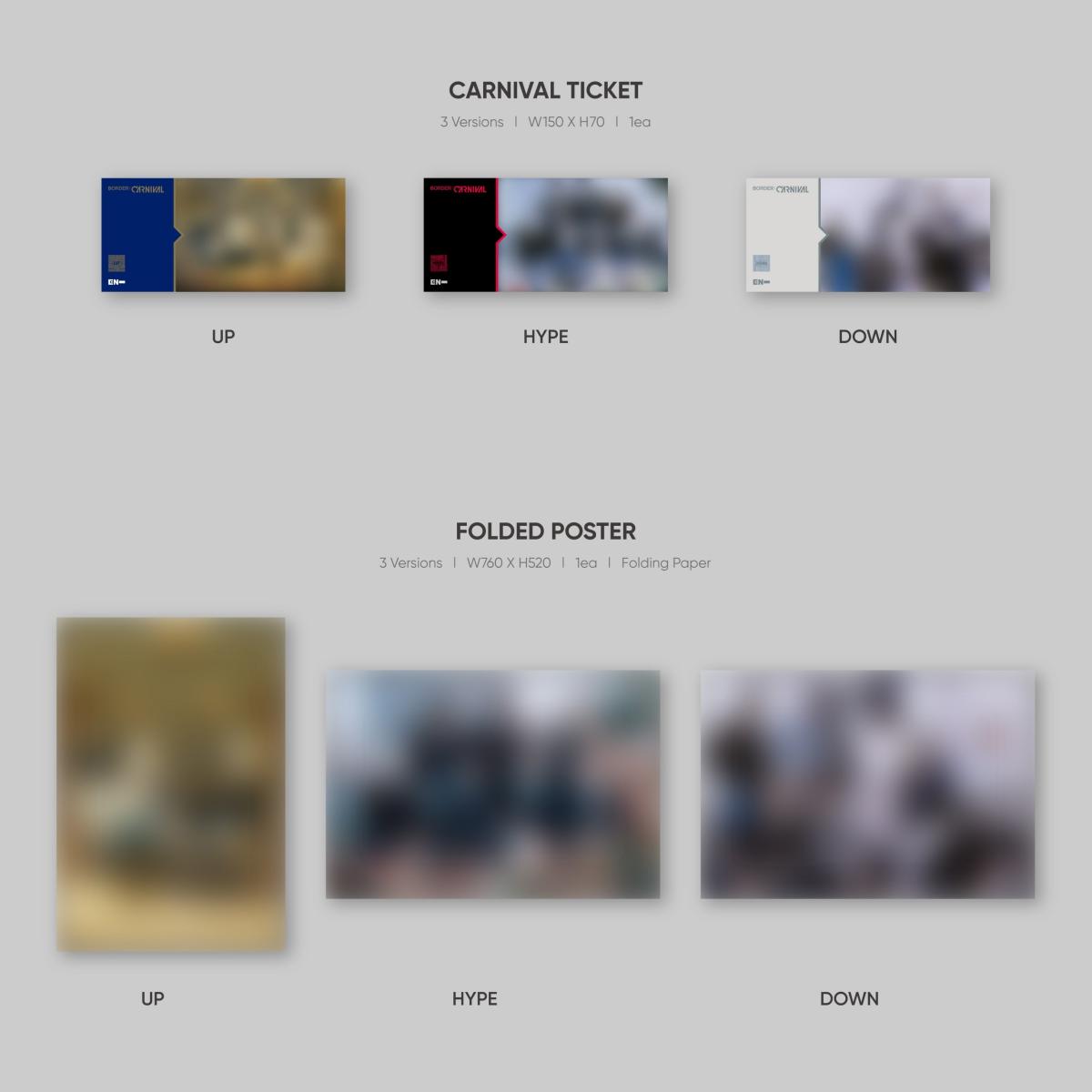 ENHYPEN - BORDER : CARNIVAL (Random)