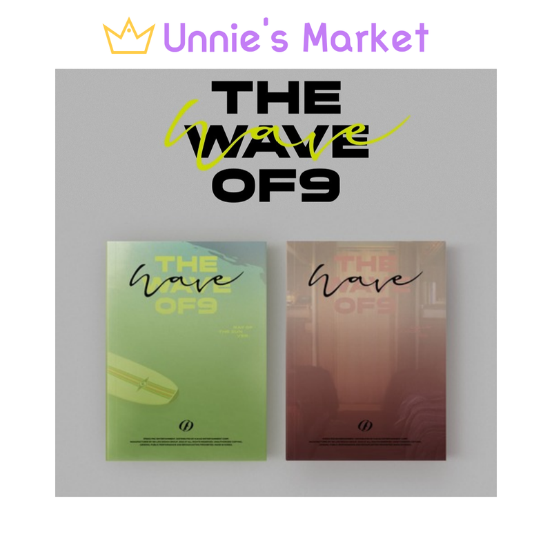 SF9 [ THE WAVE OF9 ] ( RAY OF THE SUN ver. / CHILLIN AT NIGHT ver. ) 11th Mini Album