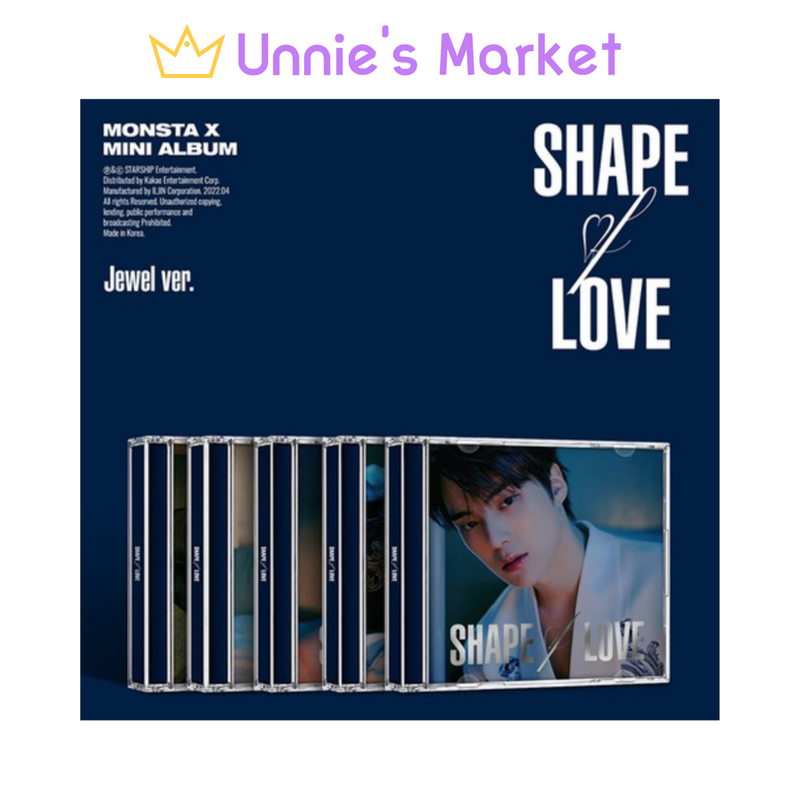 MONSTA X - SHAPE OF LOVE Jewel Ver.(Random)