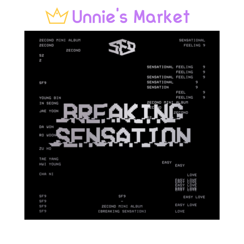 SF9 - Breaking Sensation / 2nd Mini Album