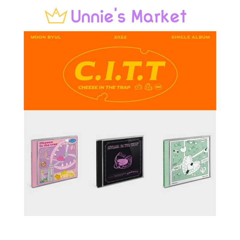 MOON BYUL (MAMAMOO) C.I.T.T (Cheese in the Trap) Single Album