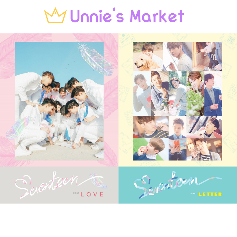 SEVENTEEN - FIRST LOVE & LETTER(LOVE Ver. / LETTER Ver.)