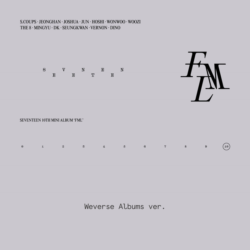 SEVENTEEN - FML Weverse Albums ver.