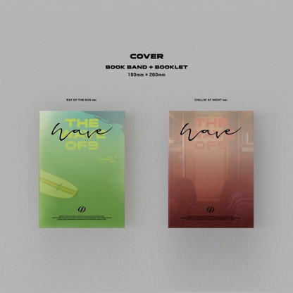 SF9 [ THE WAVE OF9 ] ( RAY OF THE SUN ver. / CHILLIN AT NIGHT ver. ) 11th Mini Album