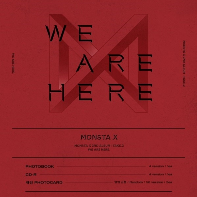 MONSTA X - Take.2 WE ARE HERE(Random)
