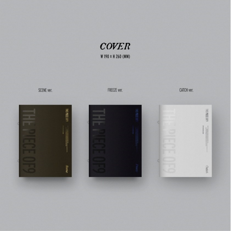 SF9 - THE PIECE OF9 (FREEZE Ver / SCENE Ver. / CATCH Ver.)
