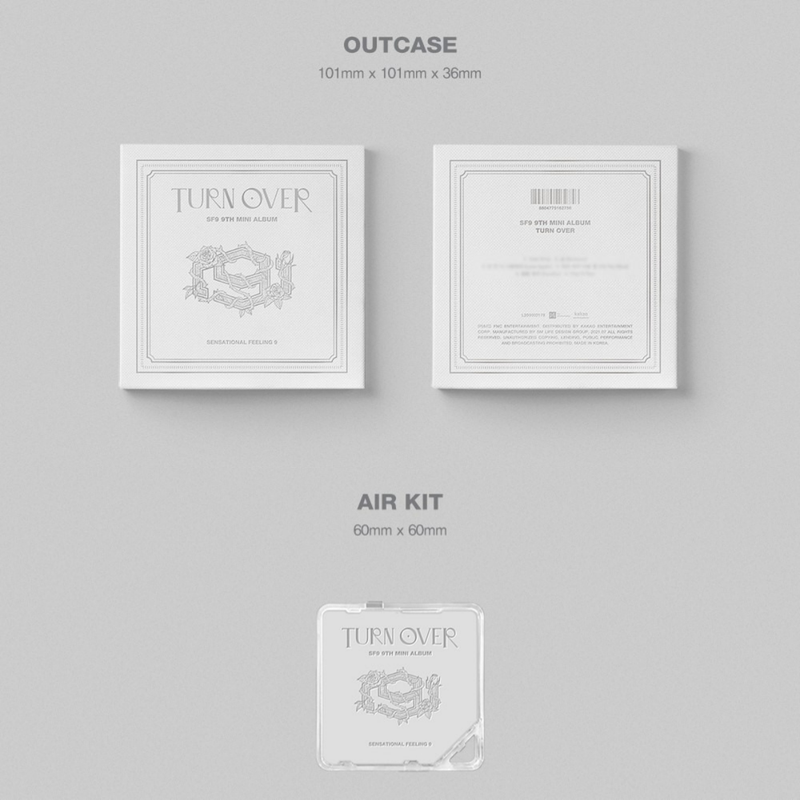 SF9 - TURN OVER Kit Ver. Album