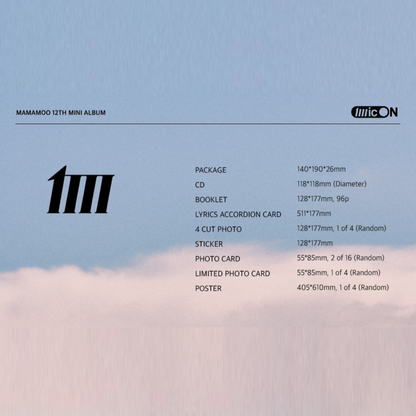 MAMAMOO - MIC ON MAIN Ver. / 12th Mini Album