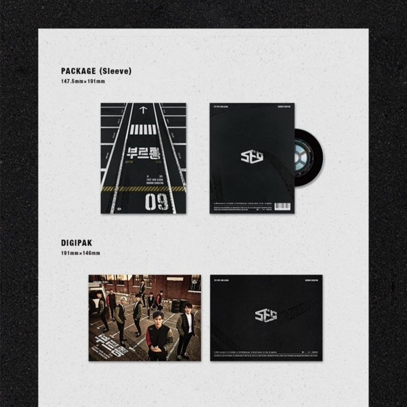 SF9 - Burning Sensation / 1st Mini Album