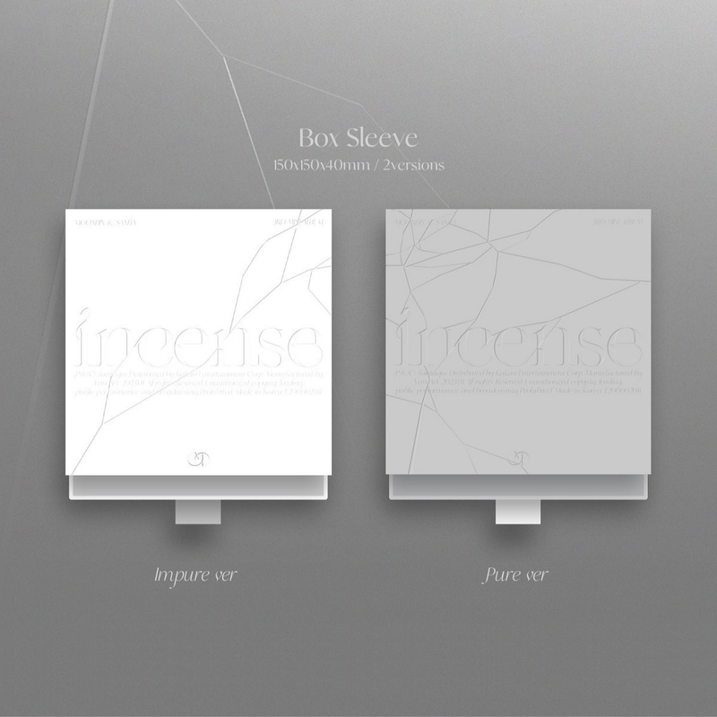 MOONBIN & SANHA(ASTRO) INCENSE(IMPURE Ver. / PURE Ver.)