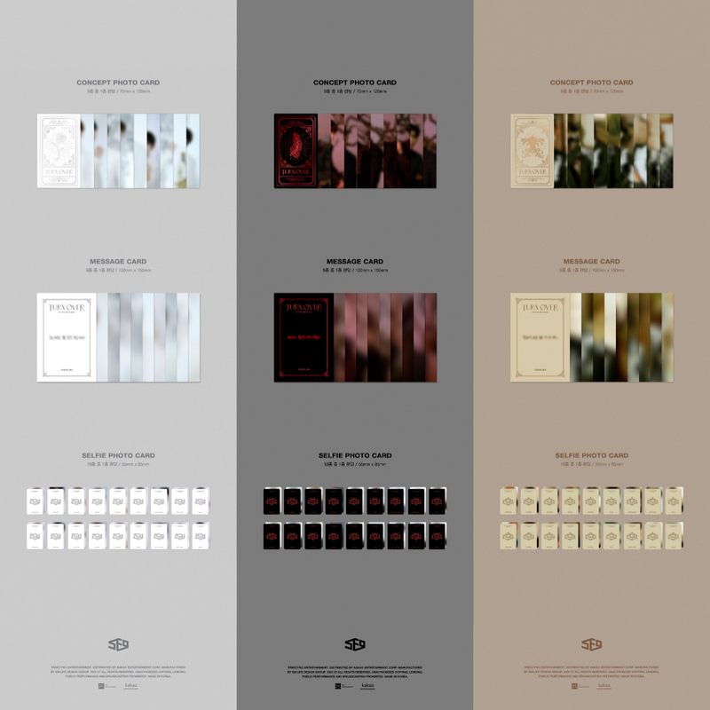 SF9 - TURN OVER Standard Edition(RANDOM)