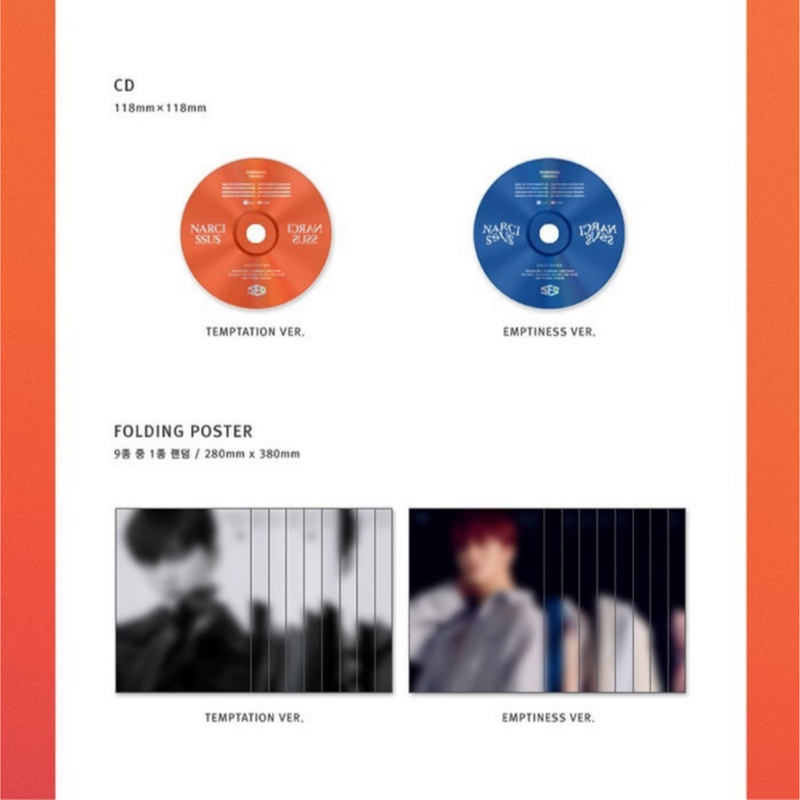 SF9 - NARCISSUS (RANDOM) / 6th Mini Album