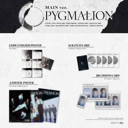 [Main Ver.] ONEUS PYGMALION 9th Mini Album