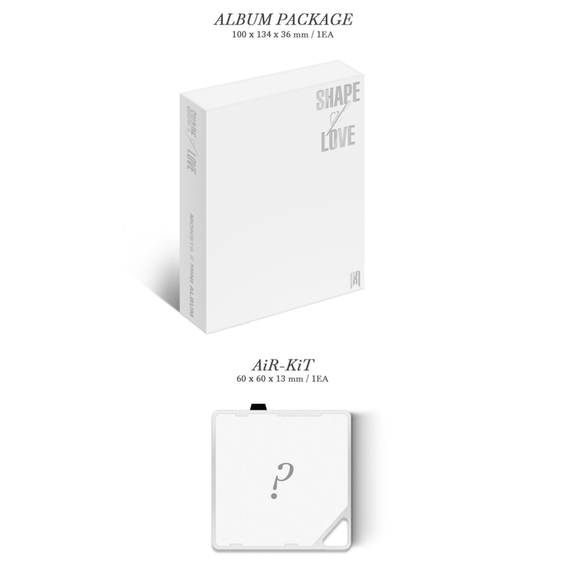 MONSTA X - SHAPE OF LOVE Kit Ver.