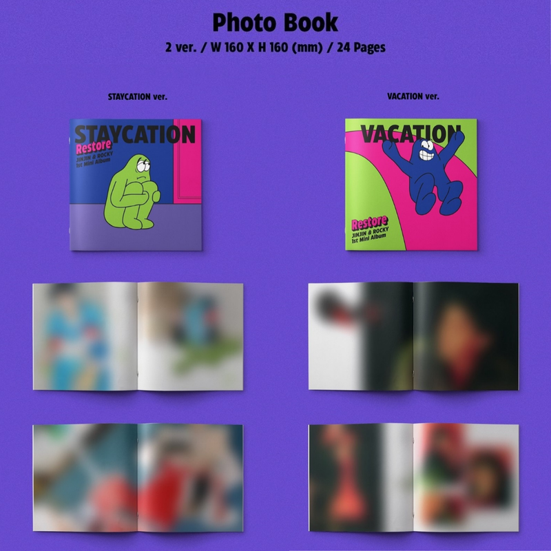 JINJIN & ROCKY (ASTRO) RESTORE (Random) / 1st Mini Album