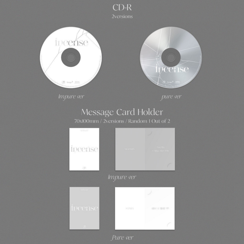 MOONBIN & SANHA (ASTRO) INCENSE (IMPURE Ver. / PURE Ver.)