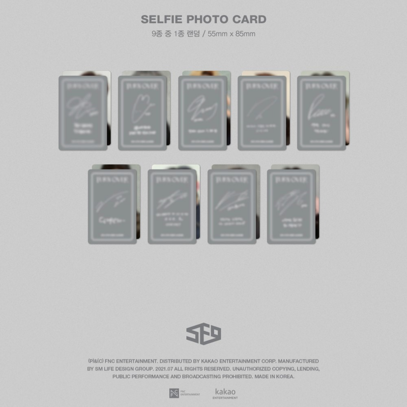 SF9 - TURN OVER Kit Ver. Album