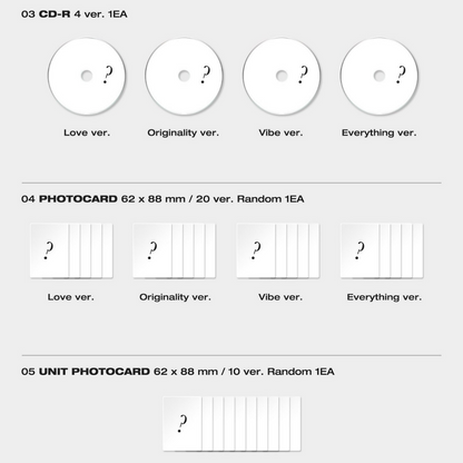 MONSTA X - SHAPE OF LOVE (Random) / 11th Mini Album