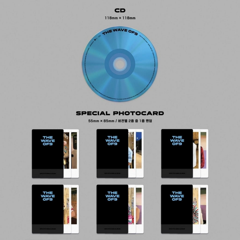 SF9 - THE WAVE OF9 JEWEL CASE Ver.(Random)
