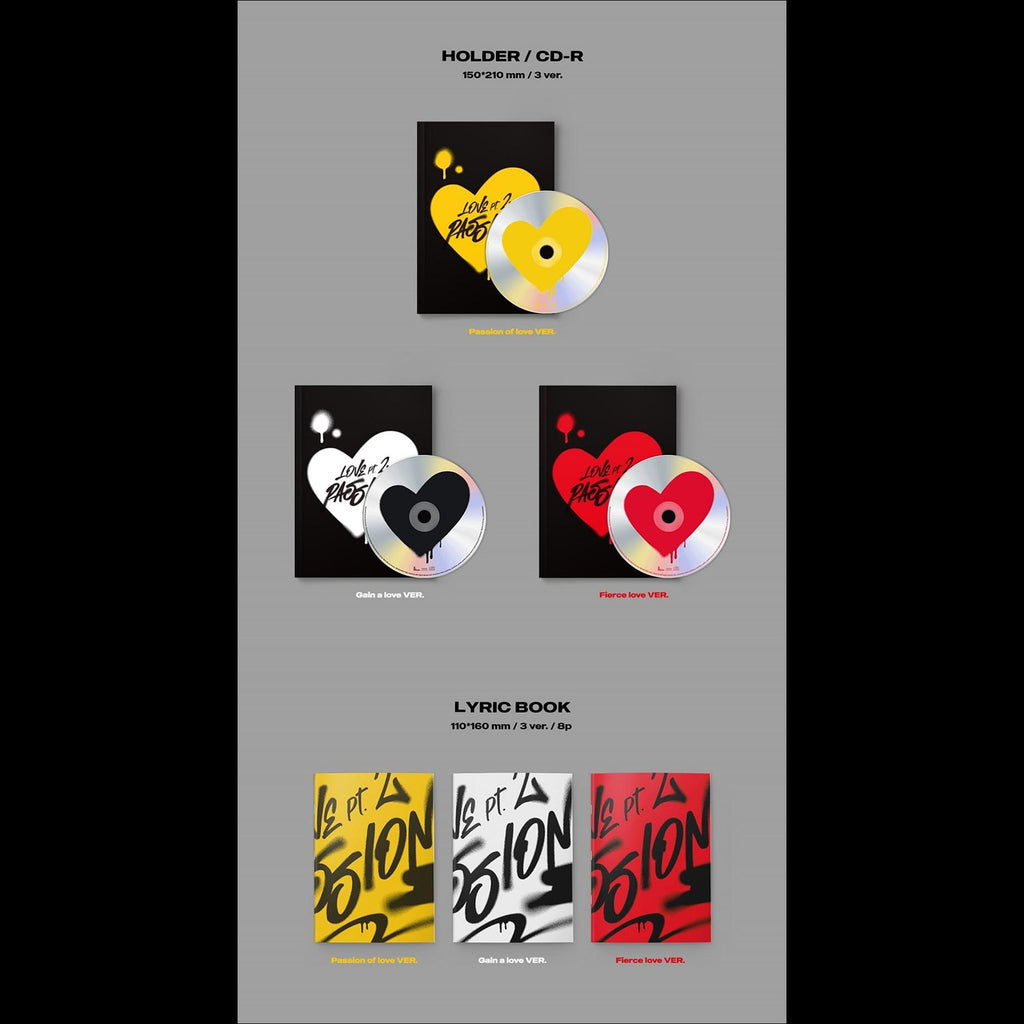 WEi Love Pt.2 : Passion 5th Mini Album